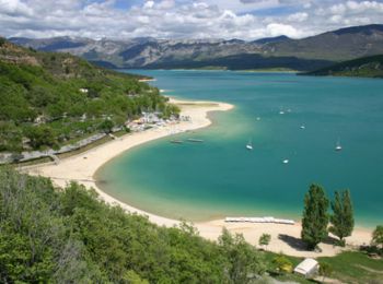 Tocht Fiets Gréoux-les-Bains - Lacs et lavandes - Gréoux les Bains - Photo