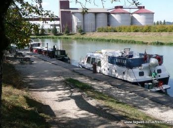 Tocht Fiets Clermont-Soubiran - Voie Verte du Canal de Garonne - Laspeyres - Meilhan sur Garonne  - Photo