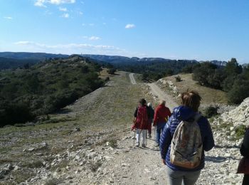 Tocht Stappen Aureille - Aurielle - Photo