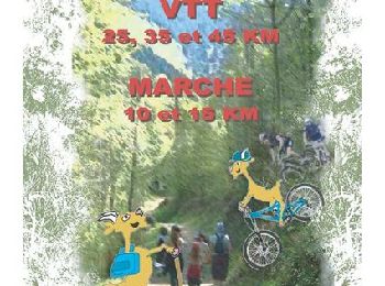 Tocht Mountainbike Prailles-la-Couarde -  Les Cabrioles du Lambon - Photo