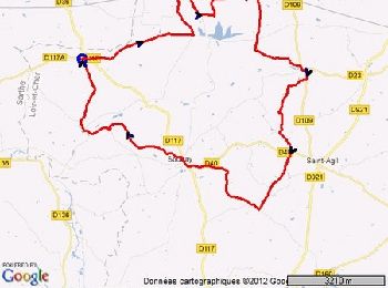 Trail Mountain bike Couëtron-au-Perche - Boucle VTT à Souday - Photo