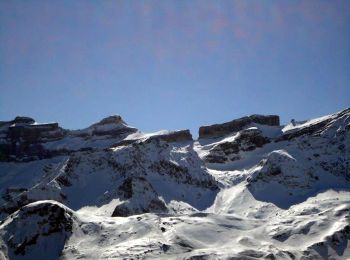 Tour Schneeschuhwandern Gavarnie-Gèdre - Col du Pourteillou - Gèdre - Photo