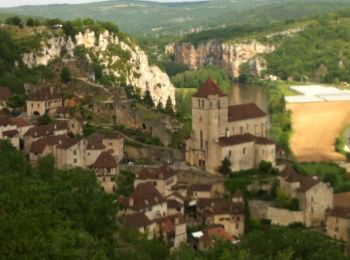 Randonnée V.T.T. Saint-Cirq-Lapopie - St Cirq Lapopie - Bach - Laburgade - Photo