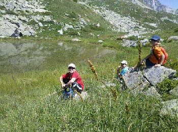 Tocht Stappen Saint-François-Longchamp - Roc Rouge gamins - Photo