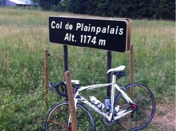 Percorso Bicicletta Saint-Jorioz - Leschaud-Lescheraines-Plainpalais  - Photo