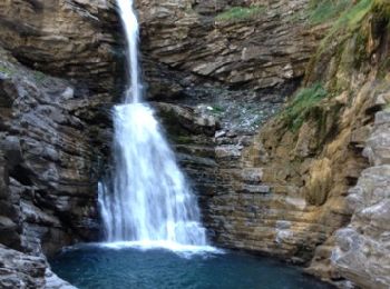 Trail Walking Colmars - Colmars cascade de la Lance - Photo