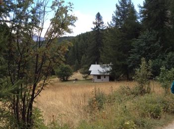 Tocht Mountainbike Puy-Saint-Vincent - Puy St. Vincent 1600-L'Argentiere via La Pousterle.  - Photo