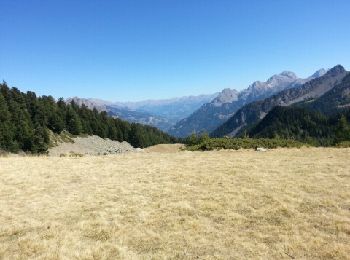 Tocht Stappen Le Lauzet-Ubaye - lac du milieu - Photo