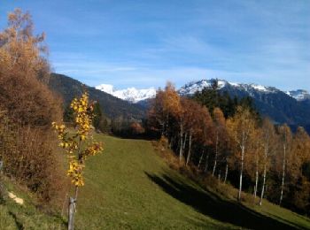 Percorso Racchette da neve Passy - boucle du lac vert - Photo