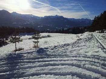 Percorso Racchette da neve Châteauroux-les-Alpes - Oratoire de Clos Jaunier - Photo