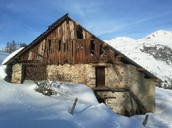 Randonnée Raquettes à neige Le Monêtier-les-Bains - les sagnières - Photo