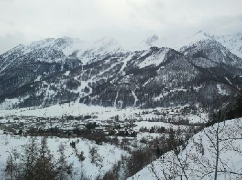 Randonnée Raquettes à neige Le Monêtier-les-Bains - Sainte Anne  - Photo