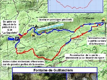 Percorso Corsa a piedi Rougiers - Fontaine de Guillandière - Rougiers - Photo