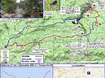 Percorso Mountainbike Rougiers - Gorges du Caramy - Rougiers - Photo