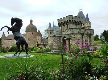 Randonnée V.T.T. La Clayette - Rando VTT autour des Châteaux, via le bourg de Saint Prix - La Clayette - Photo