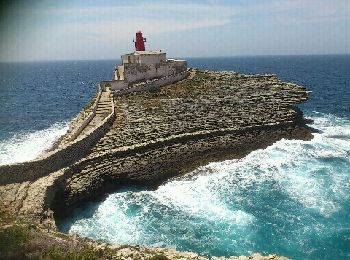 Tour Wandern Bonifacio - Bonifacio - Cala di Paraguano par le phare de la Madonetta - Photo