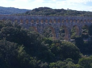 Tour Mountainbike Remoulins - pont du Gard - Photo