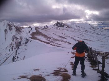 Trail Snowshoes Mont-Dore - puy de cliergue  - Photo