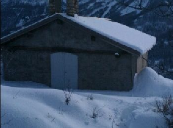 Excursión Raquetas de nieve Le Monêtier-les-Bains - Tour de la Chapelle St Anne - Photo