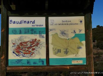 Trail Walking Baudinard-sur-Verdon - Baudinard sur Verdon, les gorges. - Photo