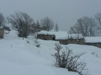 Tocht Sneeuwschoenen Acceglio - lausetto maira  - Photo