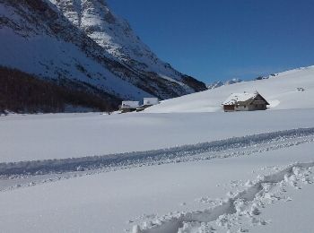 Tocht Sneeuwschoenen Cervières - Cervieres - Route des Fonds - Photo