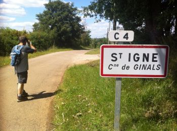 Percorso Marcia Ginals - super rando pédestre de saint igné 82330 - Photo
