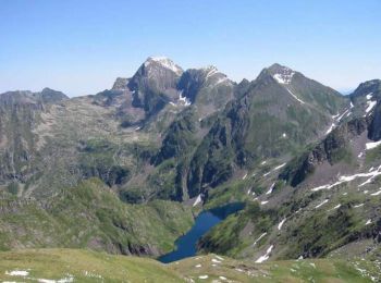 Tour Wandern Bordes-Uchentein - Le Mont Valier du Pla de la Lau - Photo