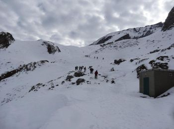 Tocht Sneeuwschoenen Arbéost - Crête de Pourgue (Val d'Azun) - Arrens Marsous  - Photo