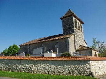 Excursión Senderismo Sainte-Colombe-de-Villeneuve - Vers l'église du Laurier - Sainte Colombe de Villeneuve - Photo