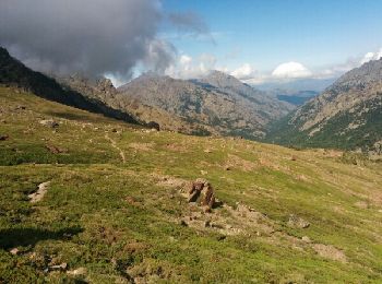 Randonnée Marche Asco - cirque de la solitude depuis haut asco - Photo