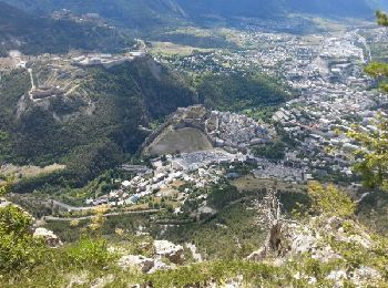 Tocht Via ferrata Briançon - Via ferrata de la Croix de Toulouse - Photo