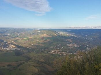Trail Other activity Millau - pic d'andan - Photo