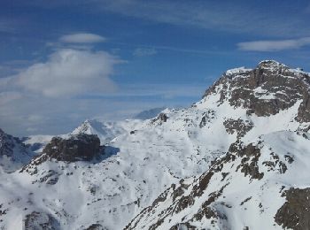 Percorso Racchette da neve Le Monêtier-les-Bains - Col de l'Aiguillette - Photo