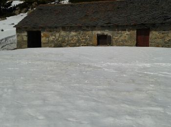 Randonnée Raquettes à neige La Llagonne - étang de la Pradelle - Photo