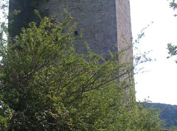 Randonnée V.T.T. Montferrand-le-Château - montferrand , tour du château  - Photo