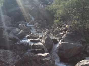 Trail Walking Châteauroux-les-Alpes - boucle cascade de la pisse - Photo