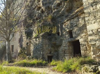Trail Walking Bollène - Barry: les grottes troglodytes  - Photo