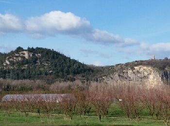 Trail Walking Soyons - Marche rapide Charmes sur Rhone - Photo