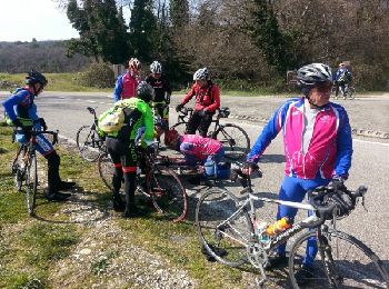 Excursión Bicicleta Le Pouzin - Drôme Provençale 15 03 2016 - Photo