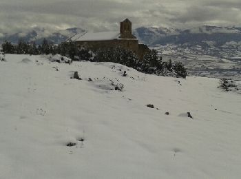 Randonnée Raquettes à neige Dorres - Chapelle de Belloc - Photo