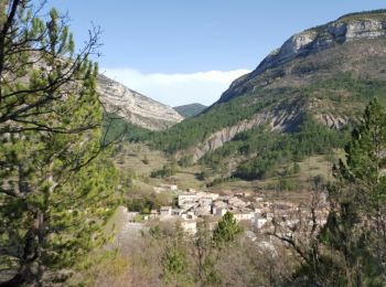 Randonnée Marche Rémuzat - Remuzat Rocher du Caire - Photo