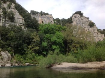 Tocht Stappen Brissac - St bauzille de putois / des berges de l'Hérault vers St Bauzille - Photo