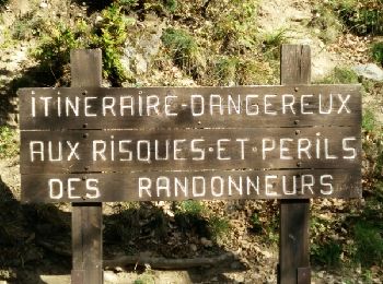 Percorso Marcia Thuès-Entre-Valls - Boucle dans les Gorges de la Carença et abri de la Balmère - Photo