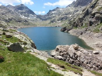 Tour Wandern Tende - Casterino - Refuge de Valmasque - les 3 lacs - 2016 06 28 - 860m 17.7km - Photo