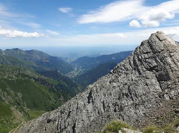 Tour Wandern Abriès-Ristolas - col d'Urine et Maït d'Amunt - Photo