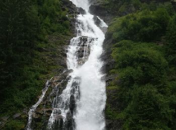 Tour Wandern Gemeinde Umhausen - La cascade de Stuibenfall - Photo