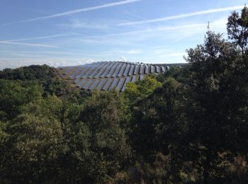 Tour Wandern Les Mées - Les Mées: Ferme solaire - Photo