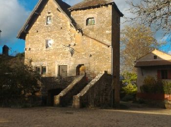 Tour Wandern Martailly-lès-Brancion - Chateaux de Chavy et Brancion - Photo