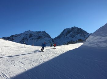 Randonnée Autre activité Bourg-Saint-Maurice - Ski rando sur piste Arc 1800 col grand Renard - Photo